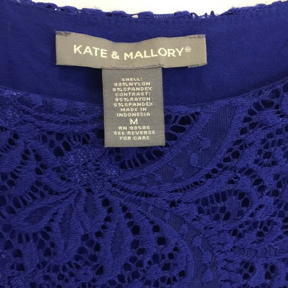 KATE & MALLORY Lase Top - Picture 4 of 4